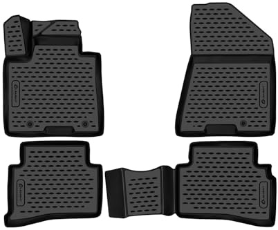 Tappetini in gomma antiscivolo premium 3D personalizzati HYUNDAI Tucson 2015->