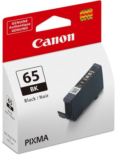 Canon CLI-65 BK bläck svart, 12,6 ml skrivarbläck för PIXMA bläckstråleskrivare ORIGINAL
