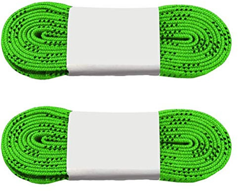 BESPORTBLE Eishockey Schlittschuhe 1 Paar professionelle Eishockey- Skateschnürsenkel Gewachste Schnürsenkel - Anti- Bruch- Schnürsenkel für- Skihockey (Grün, 96 Zoll) Kufenschoner