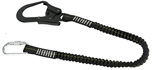 Ownant Fallschutz Klettersteigset Absturzsicherung Klettergurt für Outdoor Bergsteigen Rettungsdienst