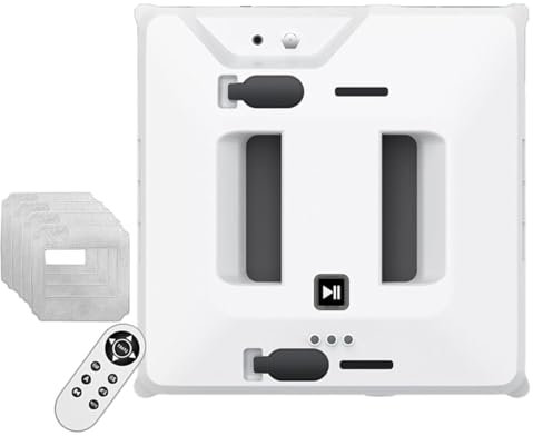 Robot lavavetri, robot lavavetri automatico con spruzzo d'acqua, lavavetri telecomandato, robot elettrico intelligente, robot lavavetri intelligente aspirazione 3000Pa for finestre