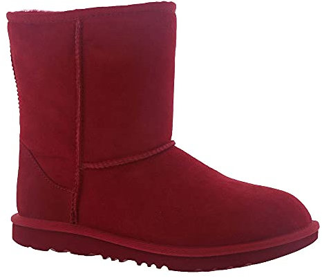 UGG Kids' Classic II Fashion Boot, Samba Rot, 19.5 EU
