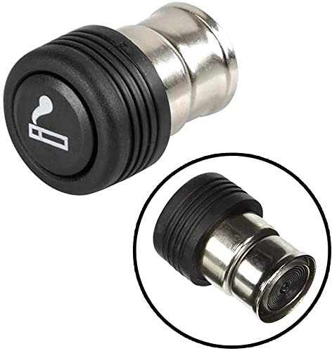 Accendisigari 22 mm Ricambio per auto accendino con pulsante per automobile alimentazione 12 v presa per camper diametro 2,2 cm