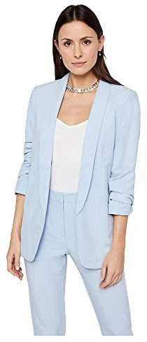 PIECES Damen PCBOSS 3/4 NOOS Blazer, Kentucky Blue, XXL
