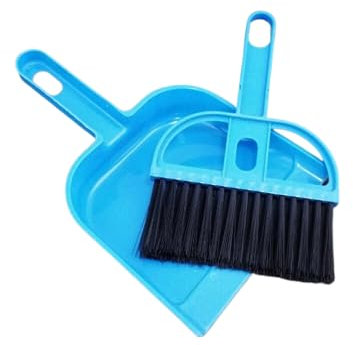 PARENCE.- Mini Pelle-Brosse Ramasse Miettes Portable/Petite Balyette pour la Poussière à Poils Doux/Outil de Nettoyage Maison