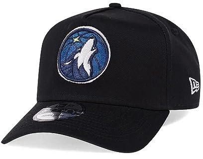 New Era Minnesota Timberwolves Black 9Forty A Frame Snapback Cap