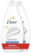 DOVE - Gel Douche - Essentiel Hydratant - Nettoie en douceur et adoucit la peau - Testé dermatologiquement - 0% Sulfate (lot promo de 2x 450ml)
