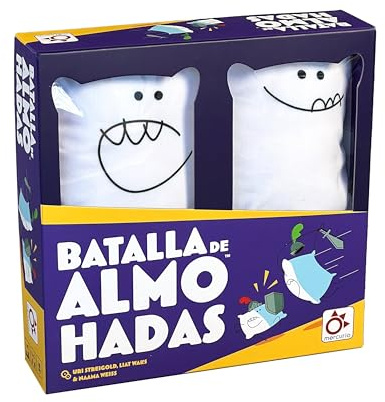 Mercurio – Batalla de Almohadas | Juego Familiar de Acción y Velocidad | Cartas y Mini Almohadas Incluidas | De 3 a 6 Jugadores | Juego Guerra de Almohadas 20x20x5 cm