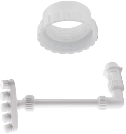 Fontana regolabile per piscina 5 ugelli a cascata spruzzatori refrigeratori piscina fontana a cascata per piscine interrate a cinque ugelli spruzzatore a cascata per raffreddamento spruzzatori a