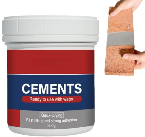 Ready Mixed Cement Outdoor Use,Concrete Crack Filler,Heavy Duty Concrete,Quick Dry Cement Ready Mixed,Concret/e Repair Sealant,Crack Repair Waterproof Sealant,Readymixed Bundle Concret/e,Quick Drying