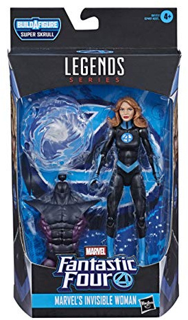 Hasbro E8117 Marvel Legends Series Fantastic Four 15 cm große Marvel‘s Invisible Woman Action-Figur, 1 Accessoire, 1 Build-A-Figure Teil