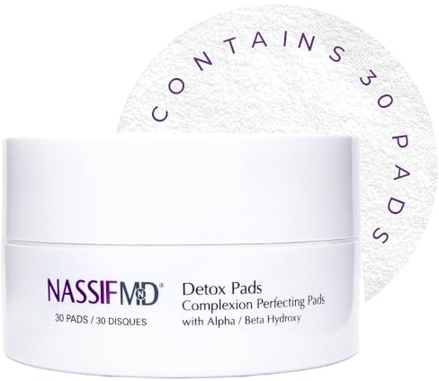 NASSIF MD Face Detox Pads, 30 Count