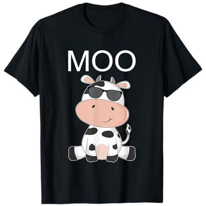 Moo Cow - Funny Farmer cow for adults kids boys and girls T-Shirt