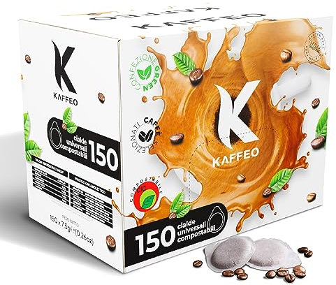 Kaffeo 150 Cialde Compostabili Universali- Sistema ESE®*