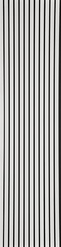 Fuse Acoustic Wooden Wall Panel in White Oak, 240cm x 60cm