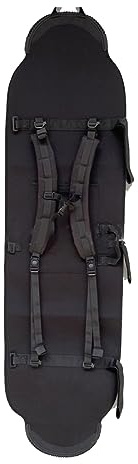 Whoasyst Bolsas de snowboard, bolsas de esquí, bolsa de almacenamiento de equipo de viaje, acolchada, correa de almacenamiento de viaje, individual larga