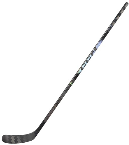 CCM Ribcor Trigger 10 Pro Chrome Senior ishockeyklubba (60 tum, Flex 75, böjning P29+1/4, vänster)