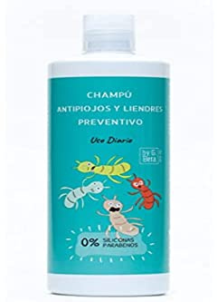 Champú preventivo Antipiojos y Liendres 500ML
