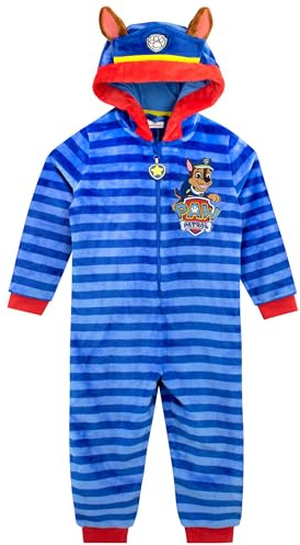 Grenouillere Pat Patrouille Garcon | Chase Grenouillère Garçon | Pyjama Grenouillere Enfant | Bleu 3-4 Ans