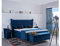 AUKONA Boxspringbett Queen 180x200, Farbe wählen und ändern, 7 Zonen Taschenfederkern-Matratze, H2 H3 H4, Komfortschaum-Topper, Lieferung und Aufbau kostenlos
