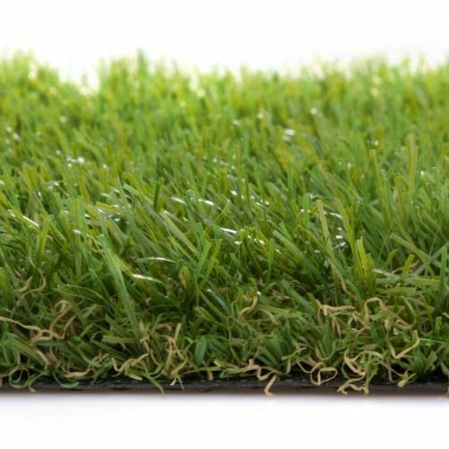 20mm Artificial Grass Natural and Realistic Looking Fake Lawn Astro Turf 1m, 1.5m, 2m, 3m & 4m Widths (1m x 6m)