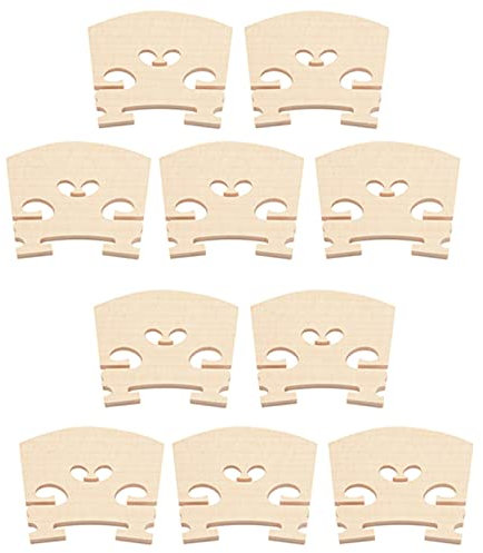 Violine Ersatz Teile Geigenbrücke 4/4 Ahornholz Geigenbrücke 10 Stück Geigenteile Geigenzubehör