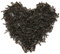HVDHYY 500PCS Small Nails for Wood Black Round Head Small Wooden Nail Small Nails DIY Assorted Flat Head Nail 1.5 * 15mm