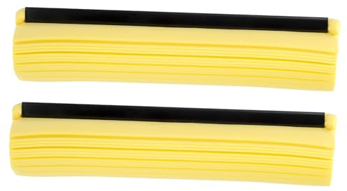 CONGARTENO 2 pièces Recharge Balai Éponge PVA Remplacement Absorbant pour Serpillière Nettoyage Sols Carrelage Voiture Utilisation Humide et Sèche et Non Rayant