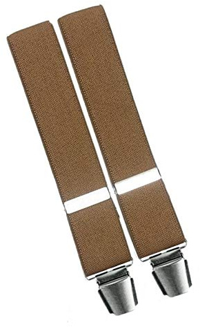 Herrhängslen med LA DUCALE klippartikel 936/GL, BEIgE, centimetri 120