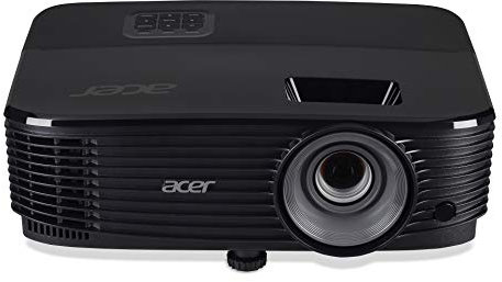 Acer X1123HP Proiettore con Risoluzione SVGA (800x600), Contrasto 20.000:1, Luminosità 4.000 ANSI, Formato 4:3, Connessione VGA, HDMI, Durata della Lampada 5.000 h, Speaker Integrati, Nero