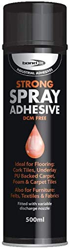 Bond-It 3 X HIGH STRENGTH SPRAY ADHESIVE GLUE WITH VARIABLE NOZZLE