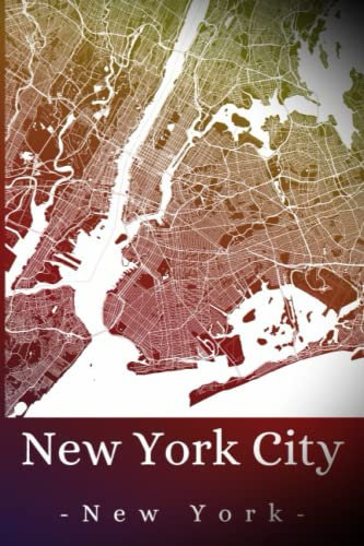 New York City New York: Your city, your region, your home! | Composition Notebook 6x9 plaid 120 pages
