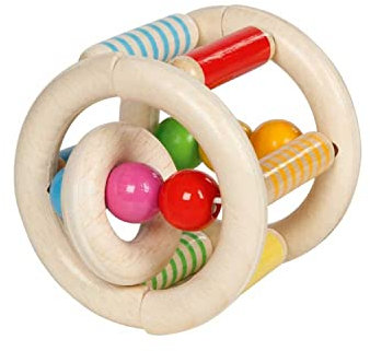 goki 65256 - Greifling Elastik zum Rollen - trainiert den Greifreflex