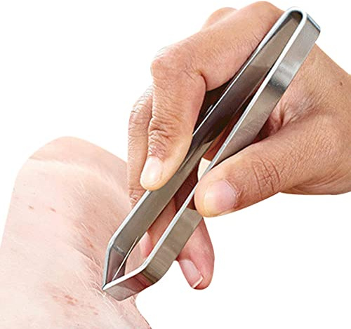 Pince à épiler en acier inoxydable robuste pour arêtes de poisson, outil pratique avec design ergonomique Limitoll