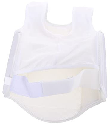 Yardwe Gilet De Protection pour Garçon Fille Équipement De Protection Gilet De Taekwondo pour Entraînement De Boxe