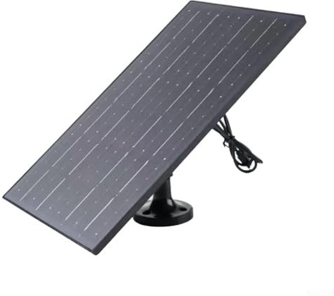 HpLive 10W 5V Solar Panel Kamera Ladegerät, IP65 wasserdicht und wetterfest Outdoor Solar Panel USB-C Solar Panel