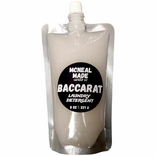 Luxury Scented Laundry Detergent with Saffron, Jasmine, and Cedar - Concentrated Formula for Stain-Lifting Power and Color Protection (8 oz)