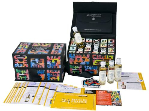 Calendrier De L'Avent Pastis de France - Edition Cumbone 2025-24 x 20ml