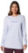 Columbia Women's North Cascades Long Sleeve Tee, Snowdrift/Gem Columbia, M