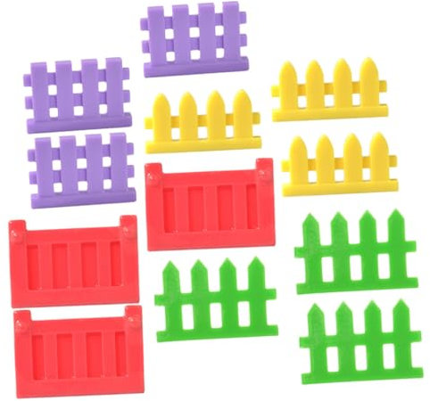 IMIKEYA Pièces Clôture Miniature Résine pour Décoration de Jardin et Maison de Accessoire de Paysage Micro Jardin