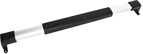 Cocoarm Manija de Puerta con Pantalla para RV, Barra Transversal de Aluminio Ajustable, Soporte de Agarre Resistente de 21,6-28,6 Pulgadas para Autocaravana, Remolque RV