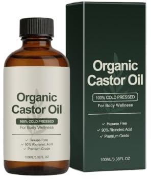 Castor Body Oil, Moisturizing Skin Oil, Nourishing Body Se-rum