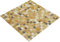Mosaik Fliese Glas sandfarbend für BODEN WAND BAD WC DUSCHE KÜCHE FLIESENSPIEGEL THEKENVERKLEIDUNG BADEWANNENVERKLEIDUNG Mosaikmatte Mosaikplatte