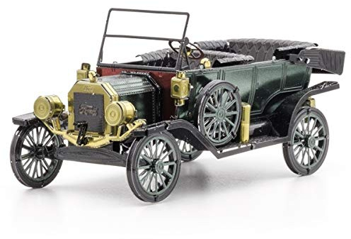Metal Earth Puzzle 3D Car Ford Model T 1910 Ford Metal Puzzle Building Models for Adults Challenging Level 8 x 3.99 x 3.99 cm