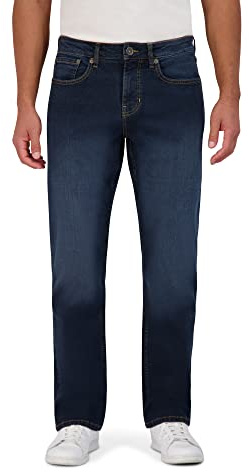 Chaps Men's Relaxed Fit Jeans - Comfort Stretch Denim Jeans - Classic Fit Jeans for Men, Size 32W x 32L, Deep Sea