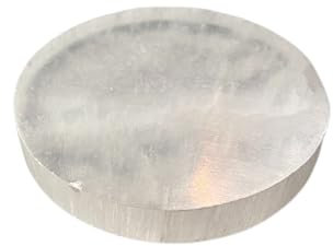 VIE Selenite Charging Plate, Round, 7cm