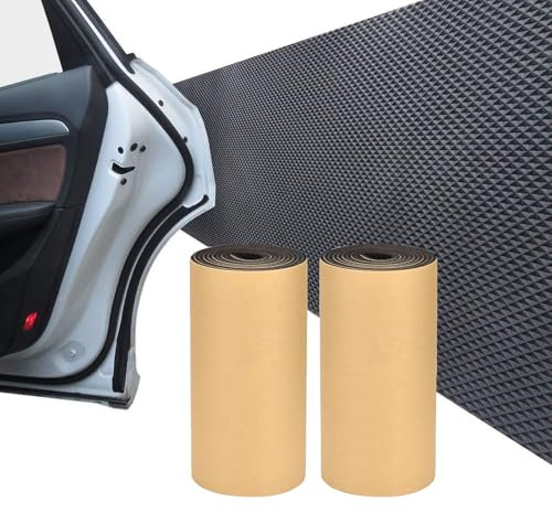 2X Garagen Wandschutz, HYSHLC Autotür Schutz Garagenwand Garage Türschutz Wandschutz Garage Selbstklebend, Selbstklebender Türkantenschutz Je 2M Lang für Auto und Garagenwand,2 Pack