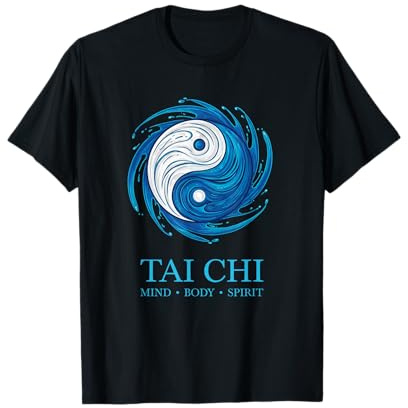 Tai Chi Yin Yang Mind Body Spirit Martial Arts T-Shirt
