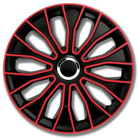 Setz cykelskydd Petex med 35,56 cm (14 tum), Voltec Pro i svart/röd (1350–3528)