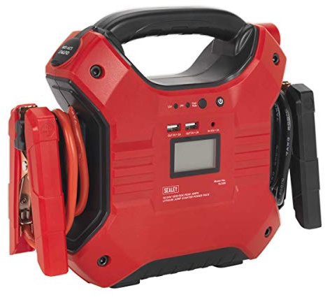 Sealey 1200/600A 12/24V hopp startare kraftpaket litiumjonfosfat (LiFePo4) – SL32S